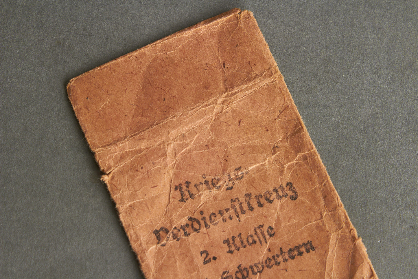 "Kriegsverdienstkreuz 2. Klasse" w. Swords Envelope. Maker marked "Moritz Hausch". Original.