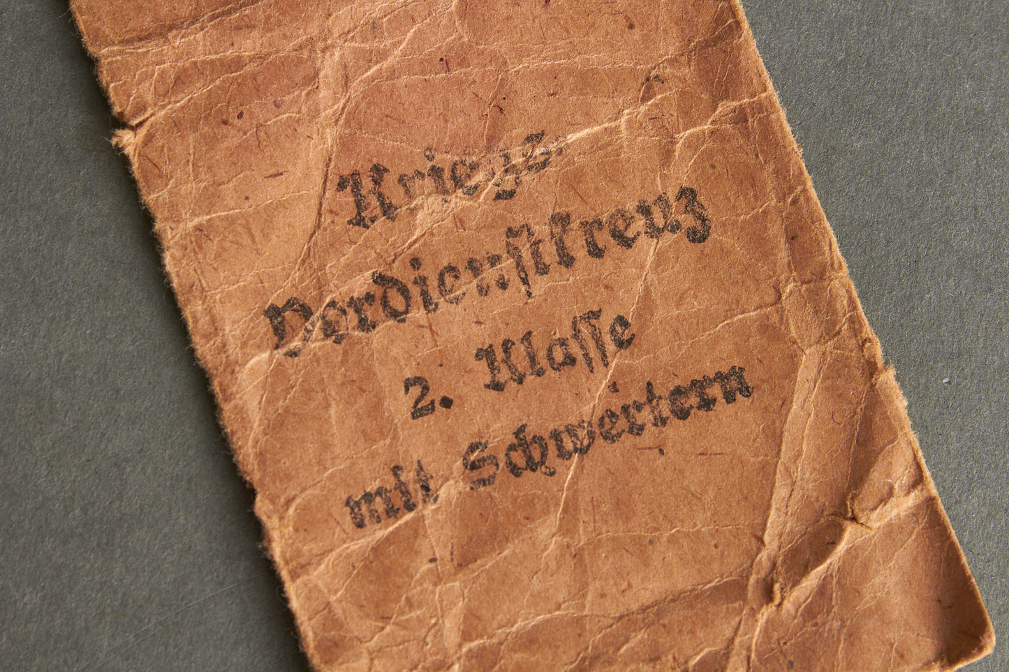 "Kriegsverdienstkreuz 2. Klasse" w. Swords Envelope. Maker marked "Moritz Hausch". Original.