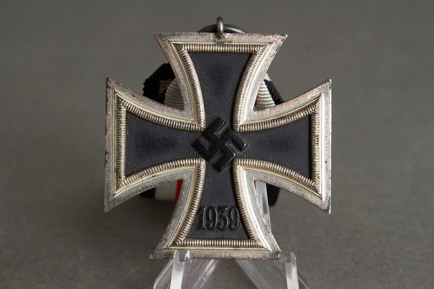Iron Cross "Eisernes Kreuz" 2. Class. Maker marked "13" (Gustav Brehmer). Original.