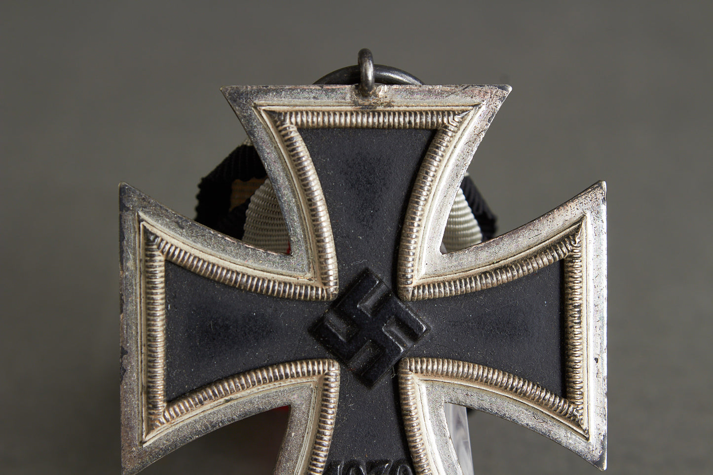 Iron Cross "Eisernes Kreuz" 2. Class. Maker marked "13" (Gustav Brehmer). Original.