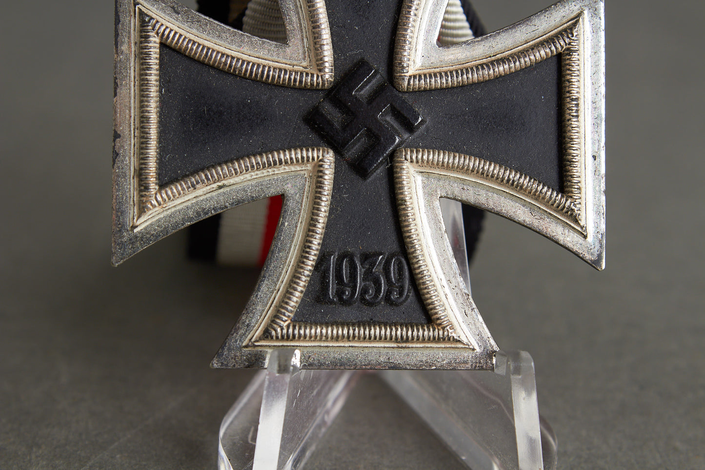 Iron Cross "Eisernes Kreuz" 2. Class. Maker marked "13" (Gustav Brehmer). Original.