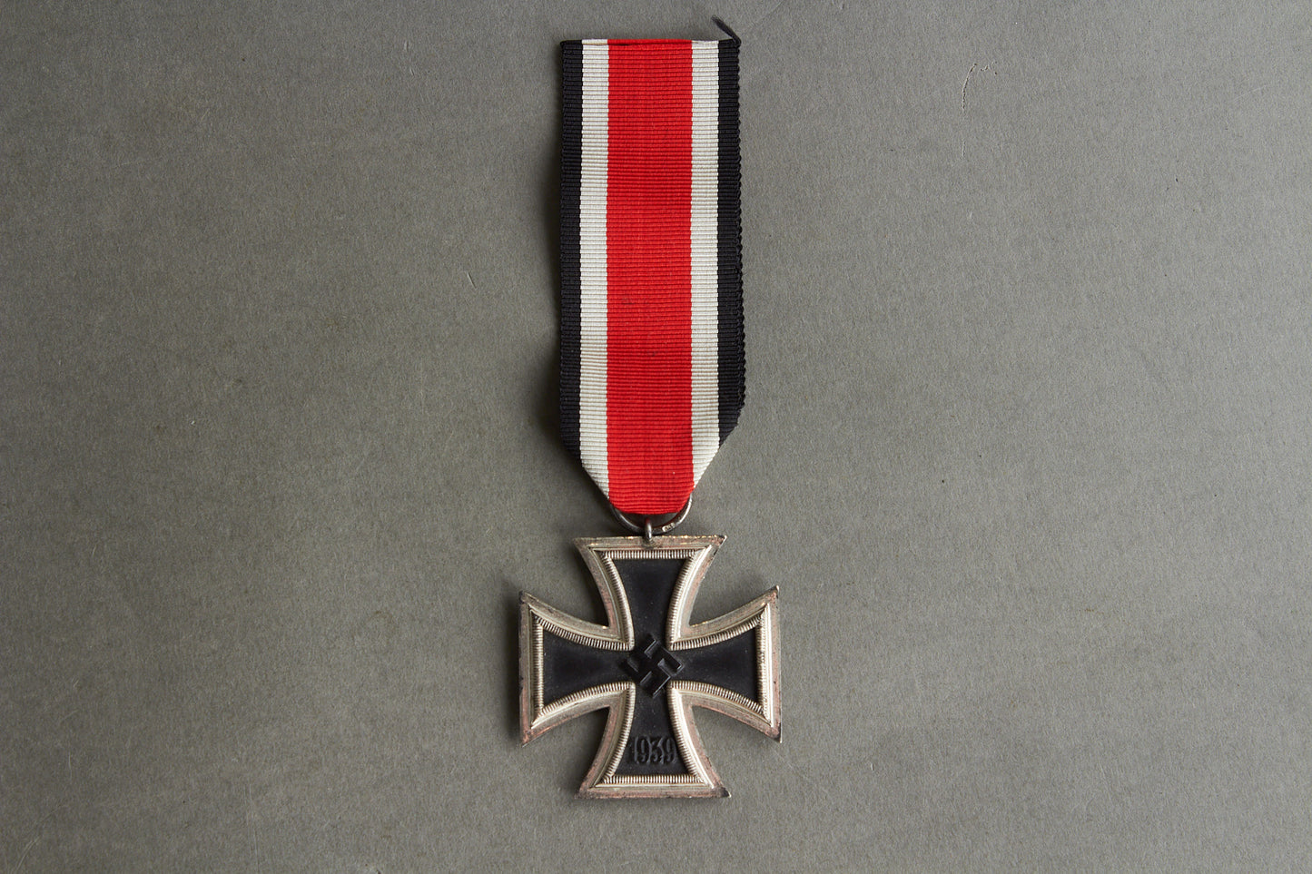 Iron Cross "Eisernes Kreuz" 2. Class. Maker marked "13" (Gustav Brehmer). Original.