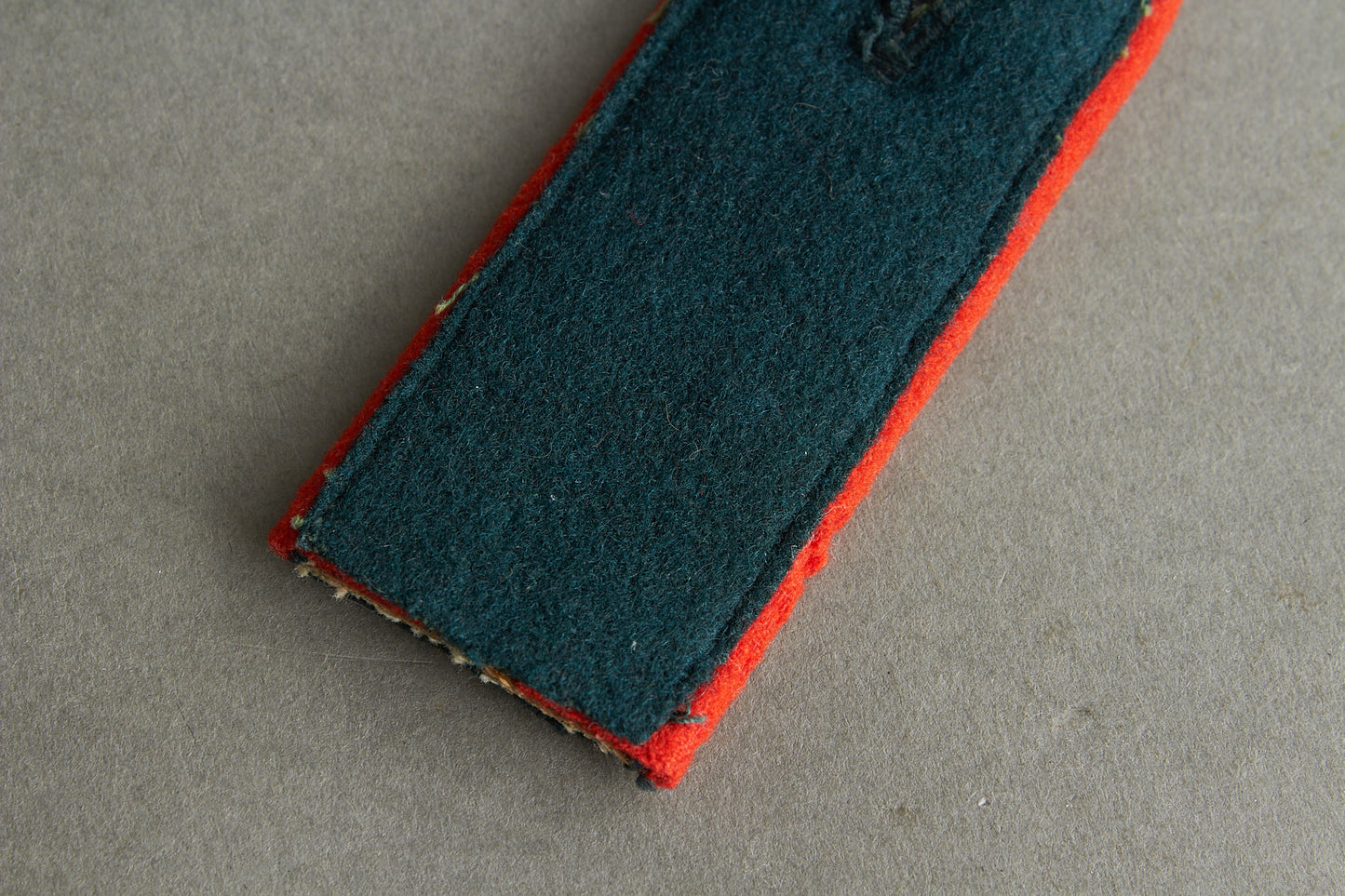 Early and short Wehrmacht "Artillerie" Shoulder Board. Original.