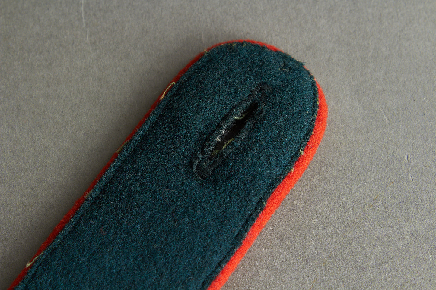Early and short Wehrmacht "Artillerie" Shoulder Board. Original.