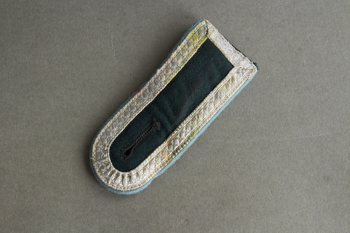 Wehrmacht "Fahrtruppen" Shoulder Board. "Slip on". Original.