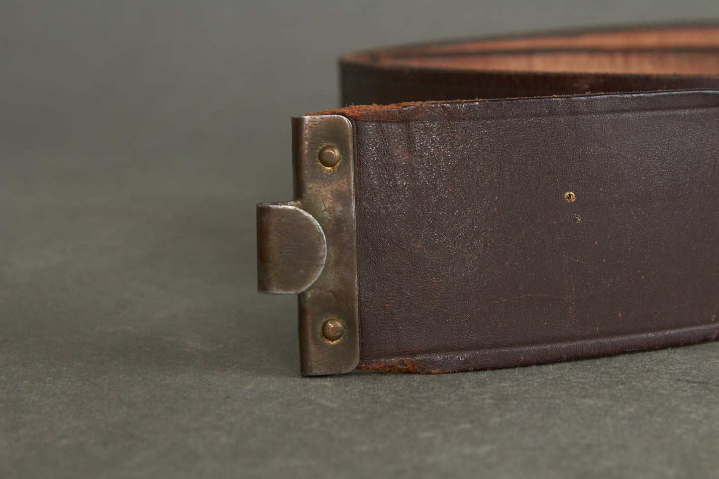 Political (SA/NSKK/HJ/DJ etc.) Brown Leather Belt. Original.