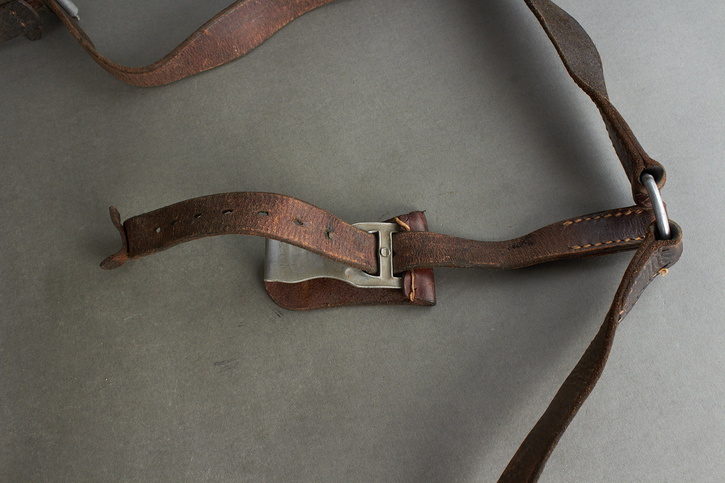 Kriegsmarine Y-Strap. Maker marked, 1939 & Eagle. Original.