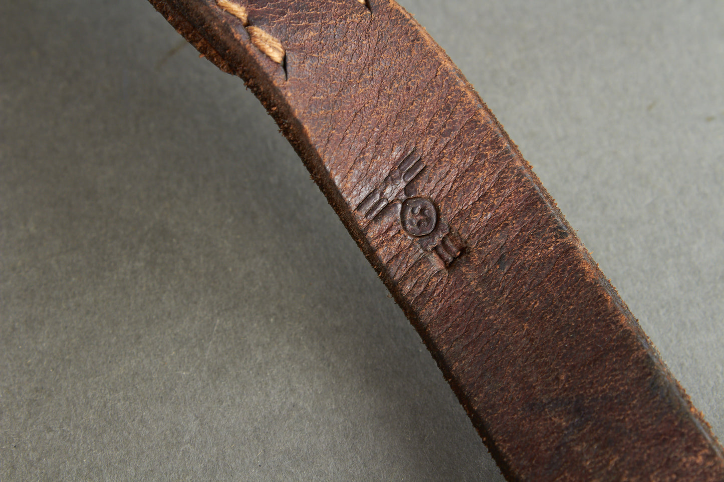Kriegsmarine Y-Strap. Maker marked, 1939 & Eagle. Original.