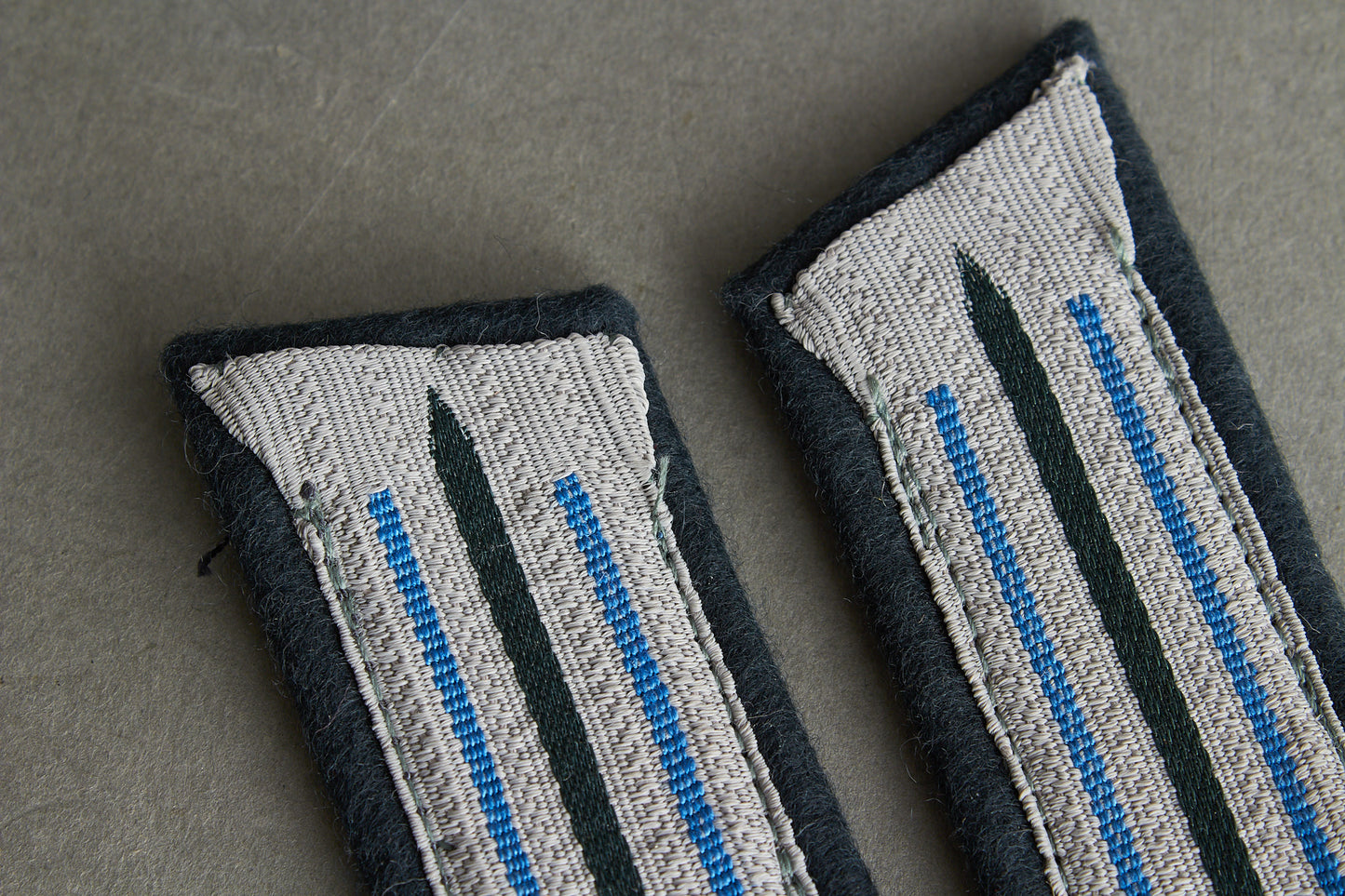 Wehrmacht "Sanitäter" Collar tabs. Matching pair. Original.
