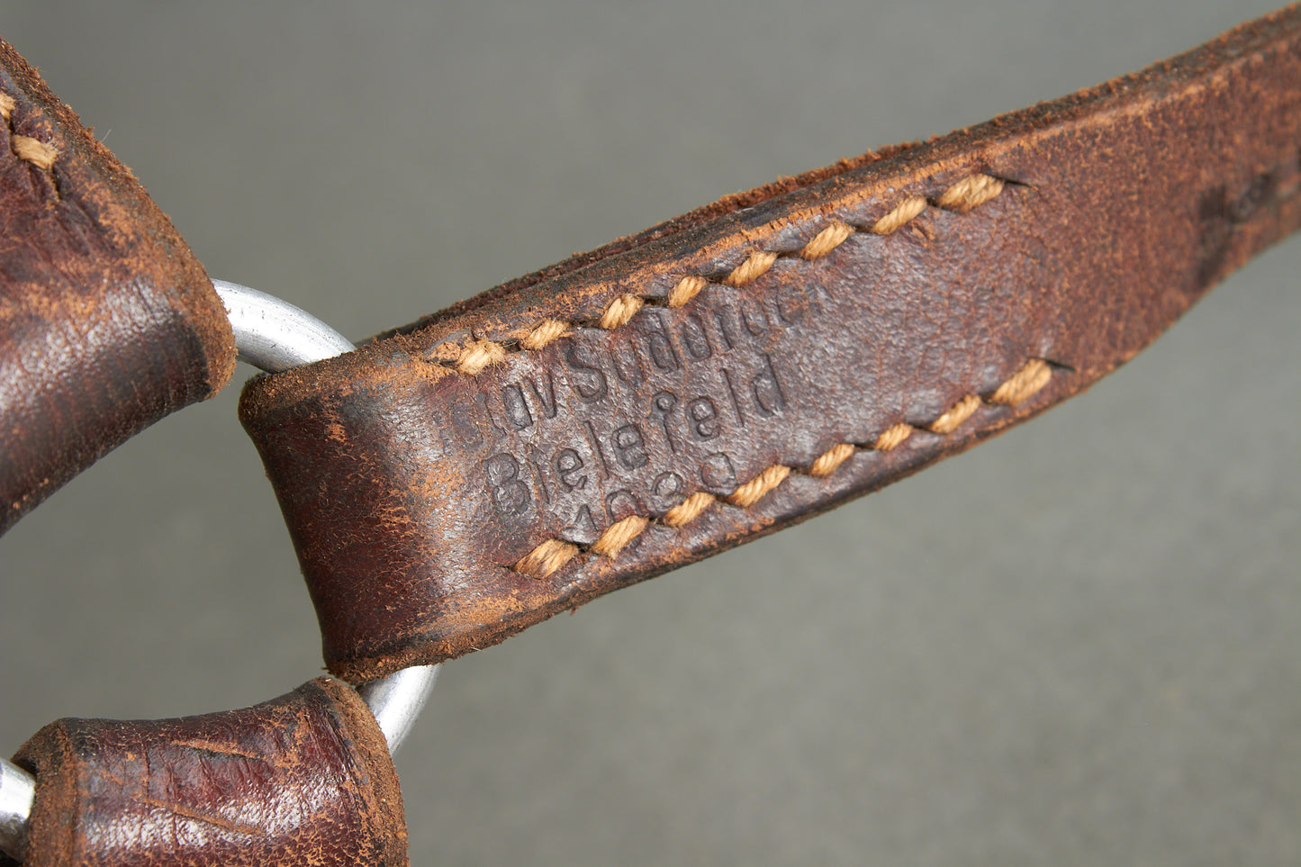 Kriegsmarine Y-Strap. Maker marked, 1939 & Eagle. Original.