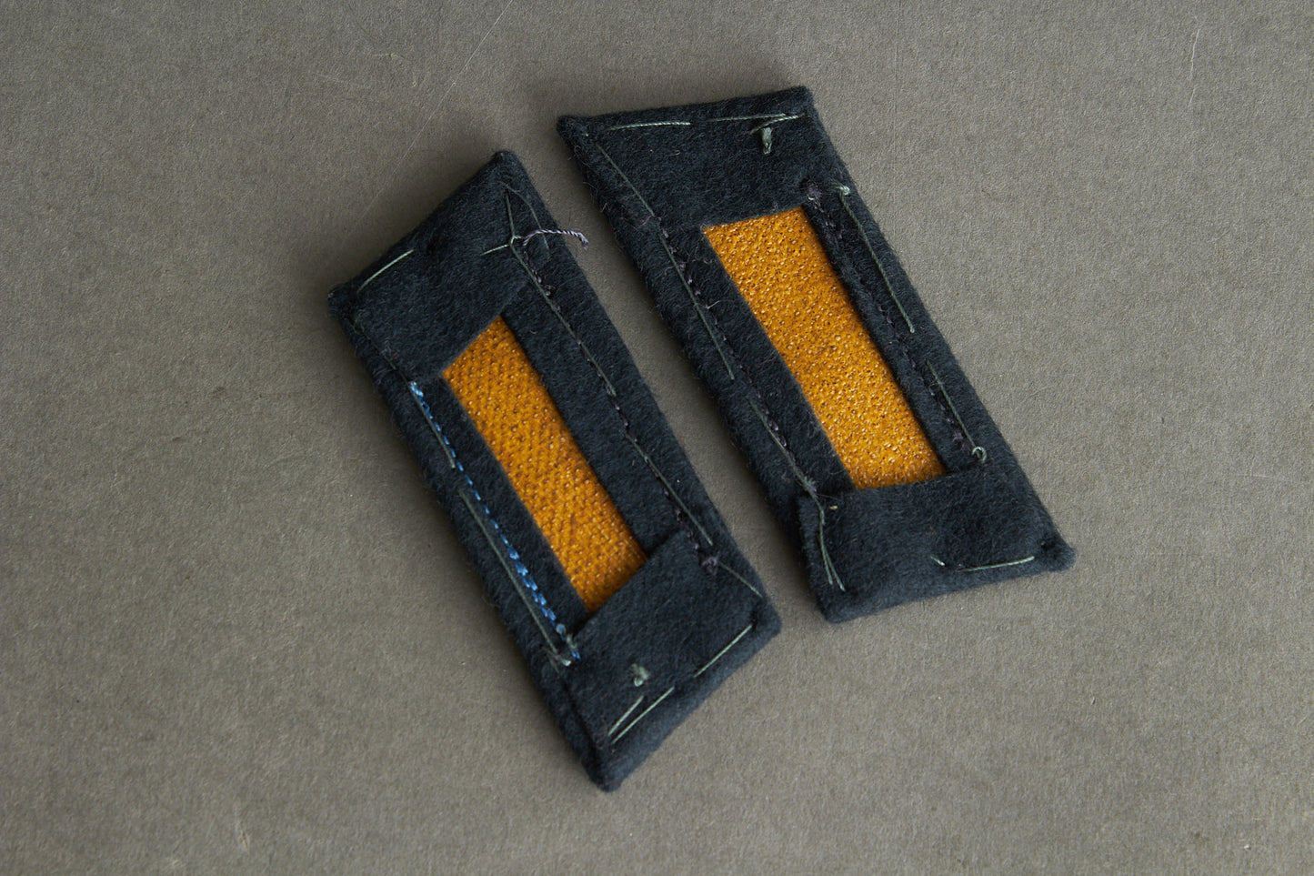 Wehrmacht "Sanitäter" Collar tabs. Matching pair. Original.
