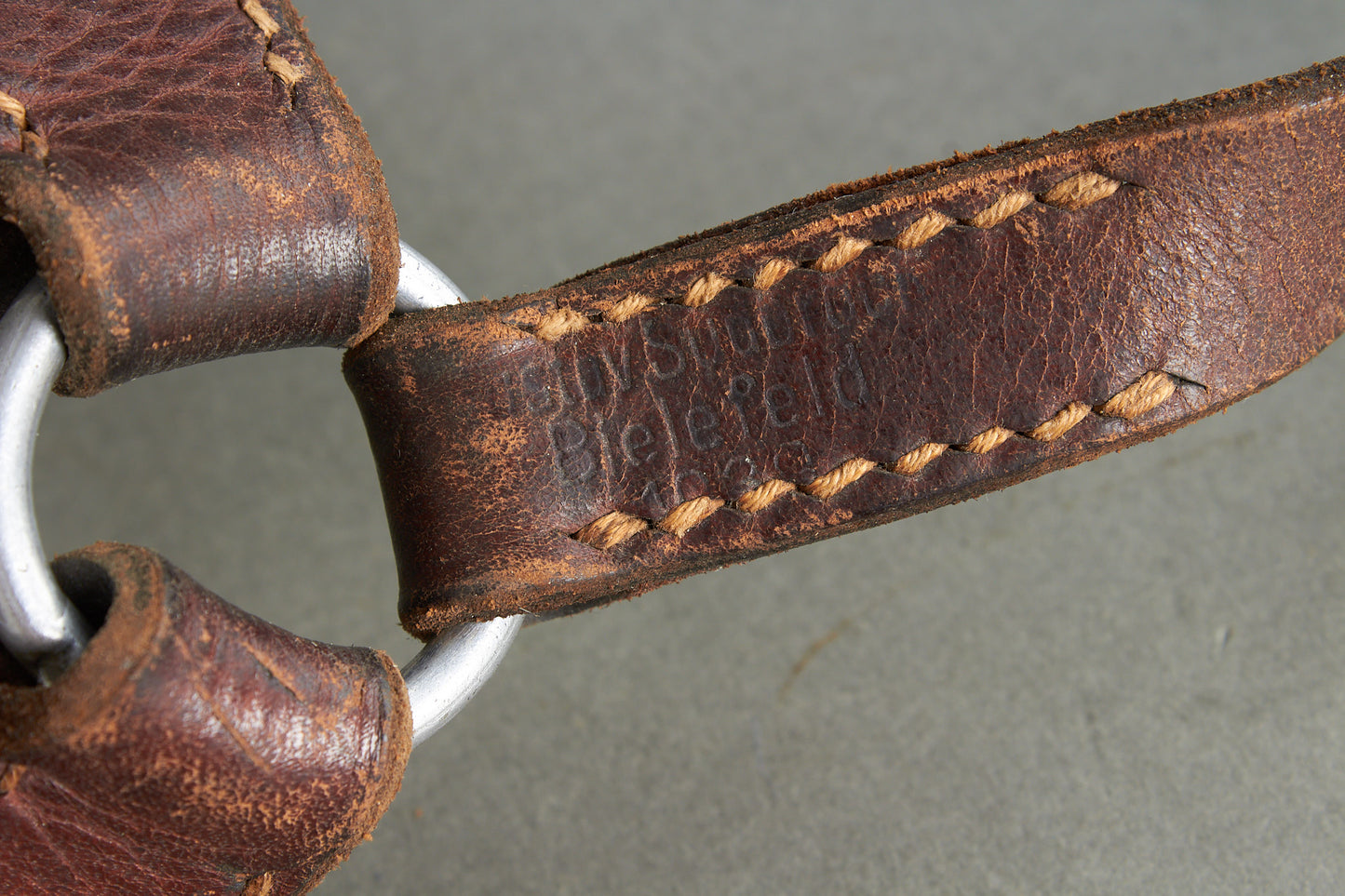 Kriegsmarine Y-Strap. Maker marked, 1939 & Eagle. Original.