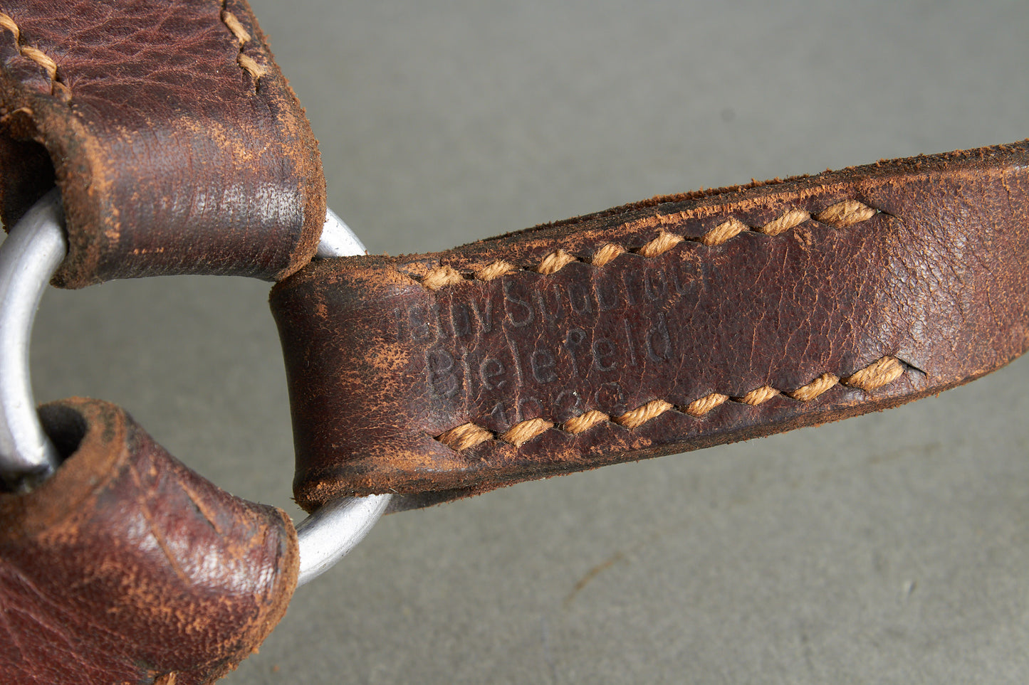 Kriegsmarine Y-Strap. Maker marked, 1939 & Eagle. Original.
