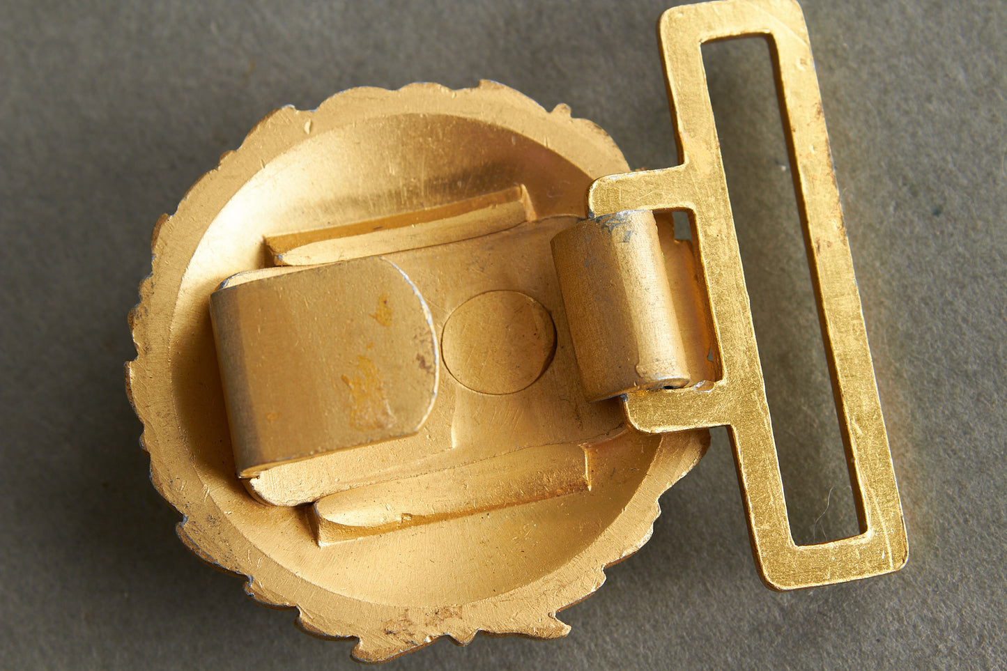 Kriegsmarine "Dolchkoppel" Belt Buckle for the dagger belt. Original.