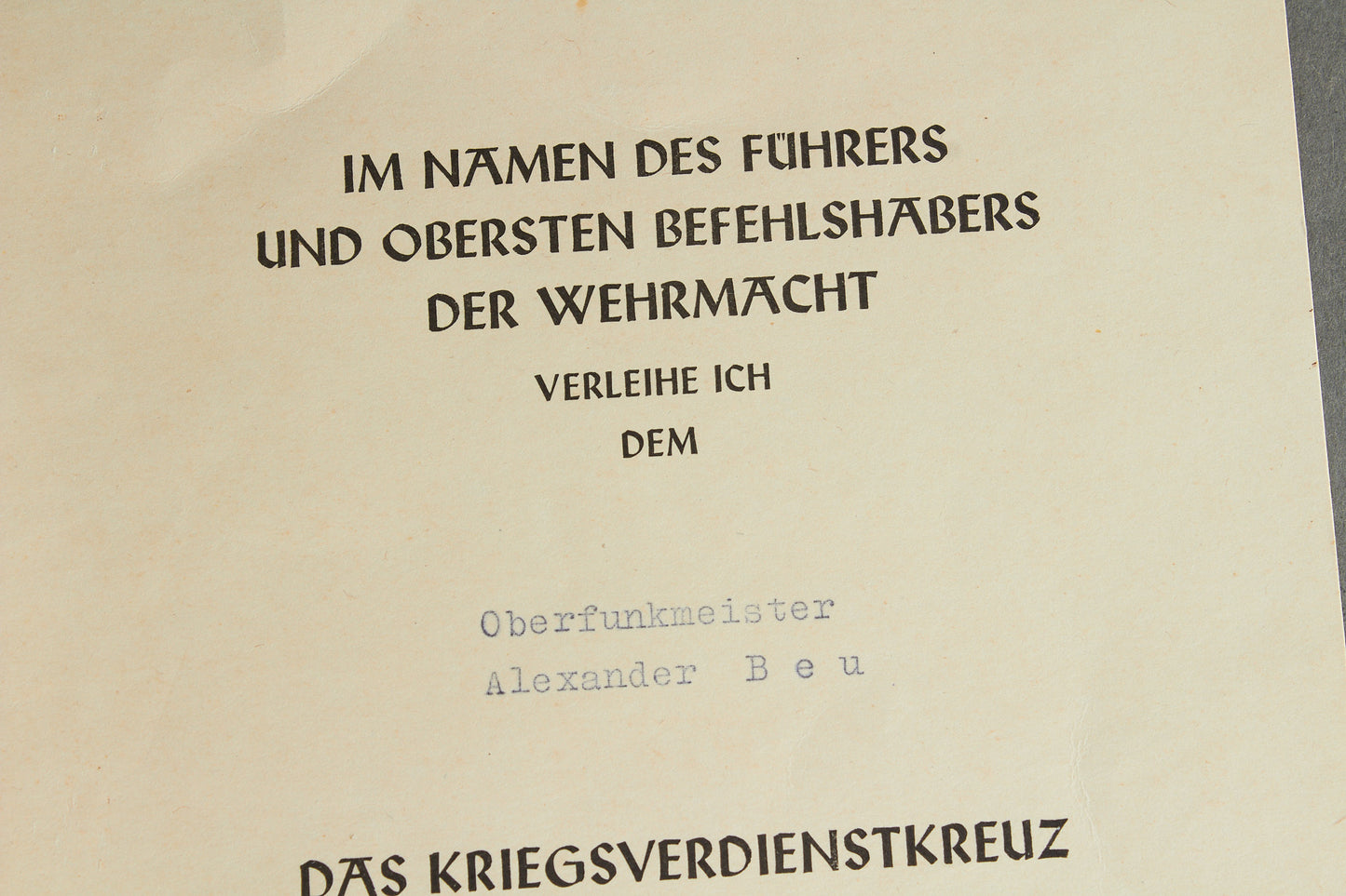 Kriegsmarine "Panzerschiff 'Admiral Scheer'" Grouping. Original.