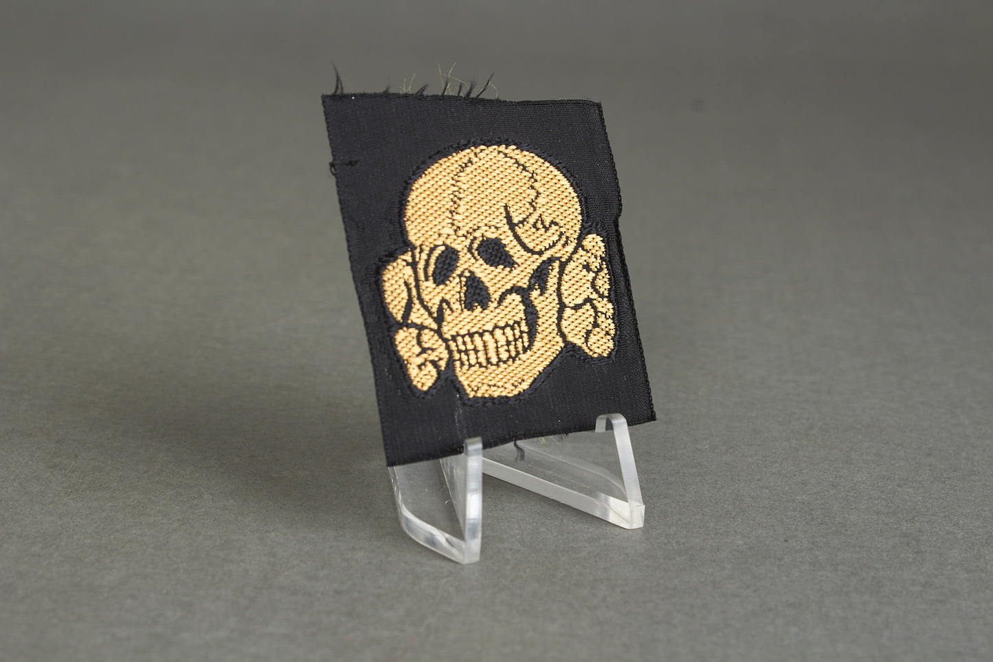 Waffen-SS Tropical /Südfront "Totenkopf" Cap Skull. Original.