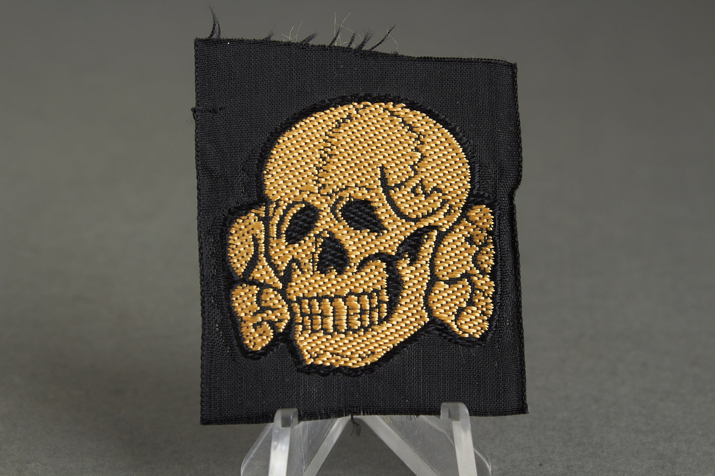 Waffen-SS Tropical /Südfront "Totenkopf" Cap Skull. Original.