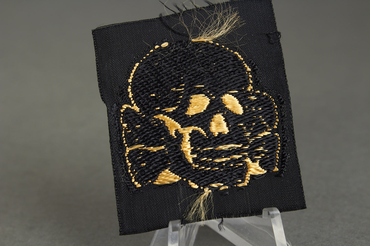 Waffen-SS Tropical /Südfront "Totenkopf" Cap Skull. Original.