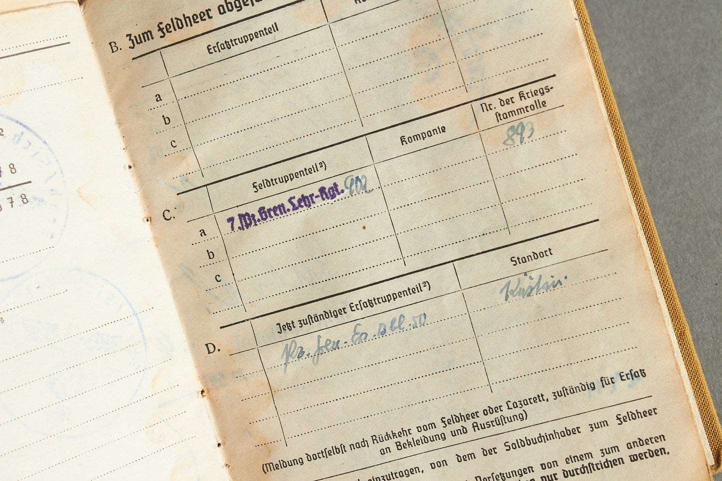 Max Heinrich Moritz Albert von Schenckendorff signed grouping. Original.