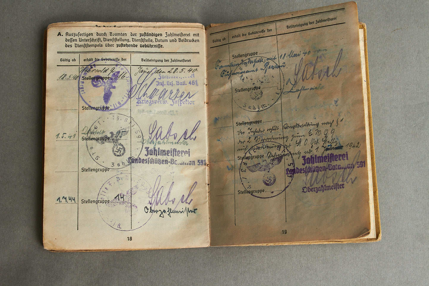 Max Heinrich Moritz Albert von Schenckendorff signed grouping. Original.