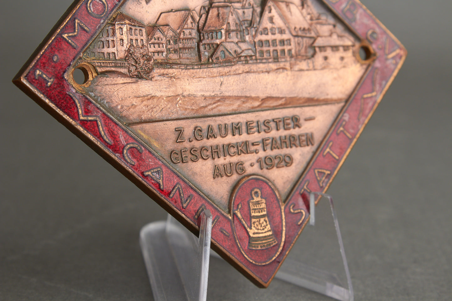 MSC "Plakette" from 1929. Original.
