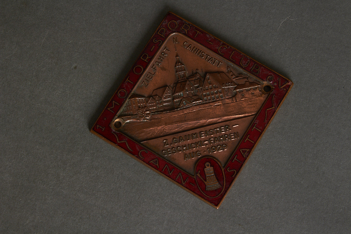 MSC "Plakette" from 1929. Original.