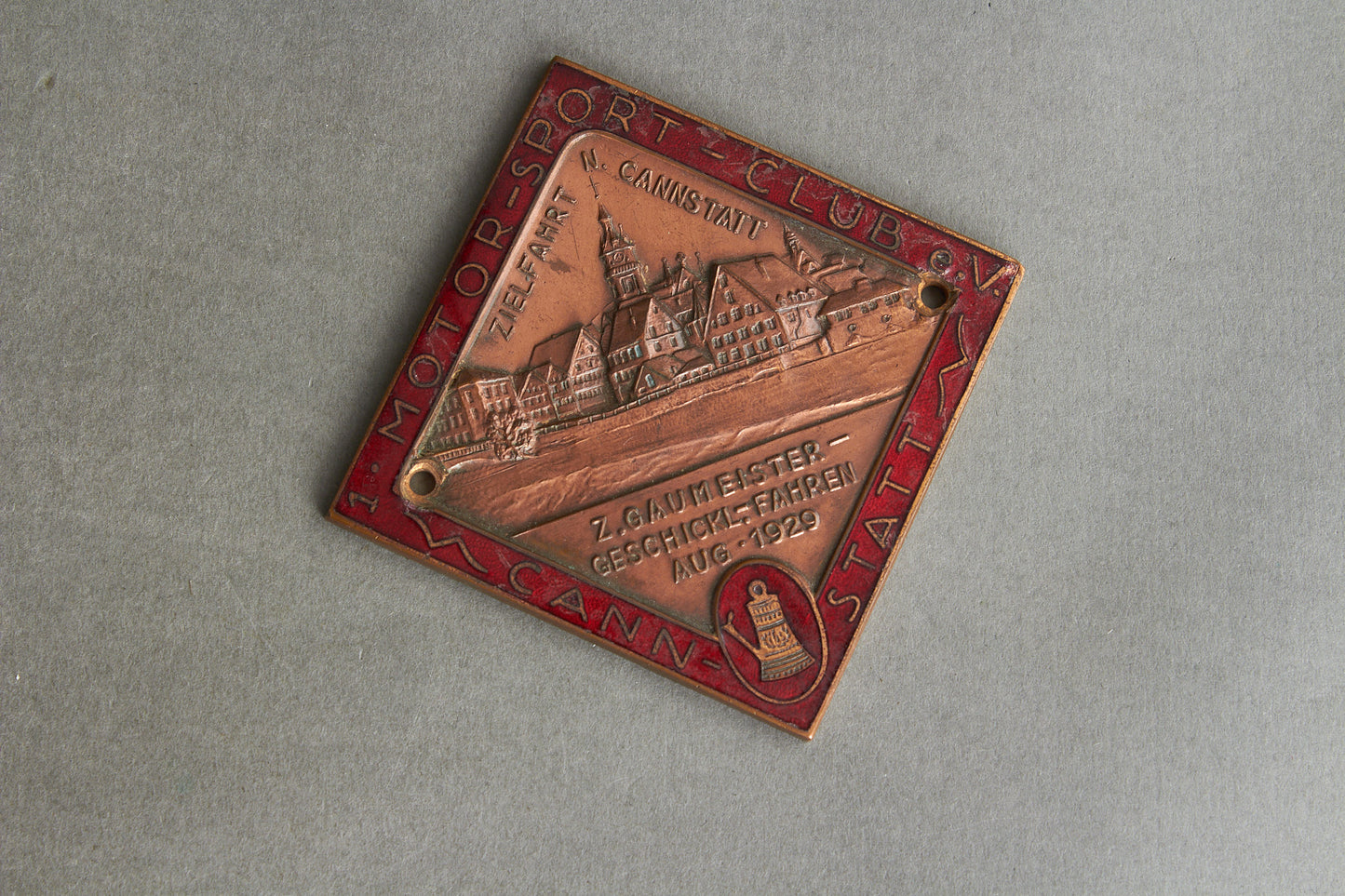 MSC "Plakette" from 1929. Original.
