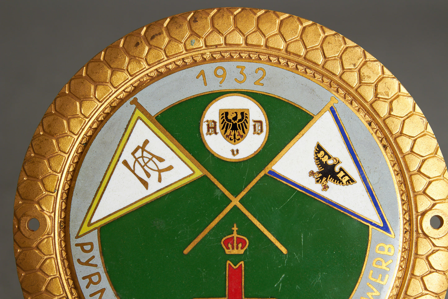 AvD "Plakette" from 1932. Original.