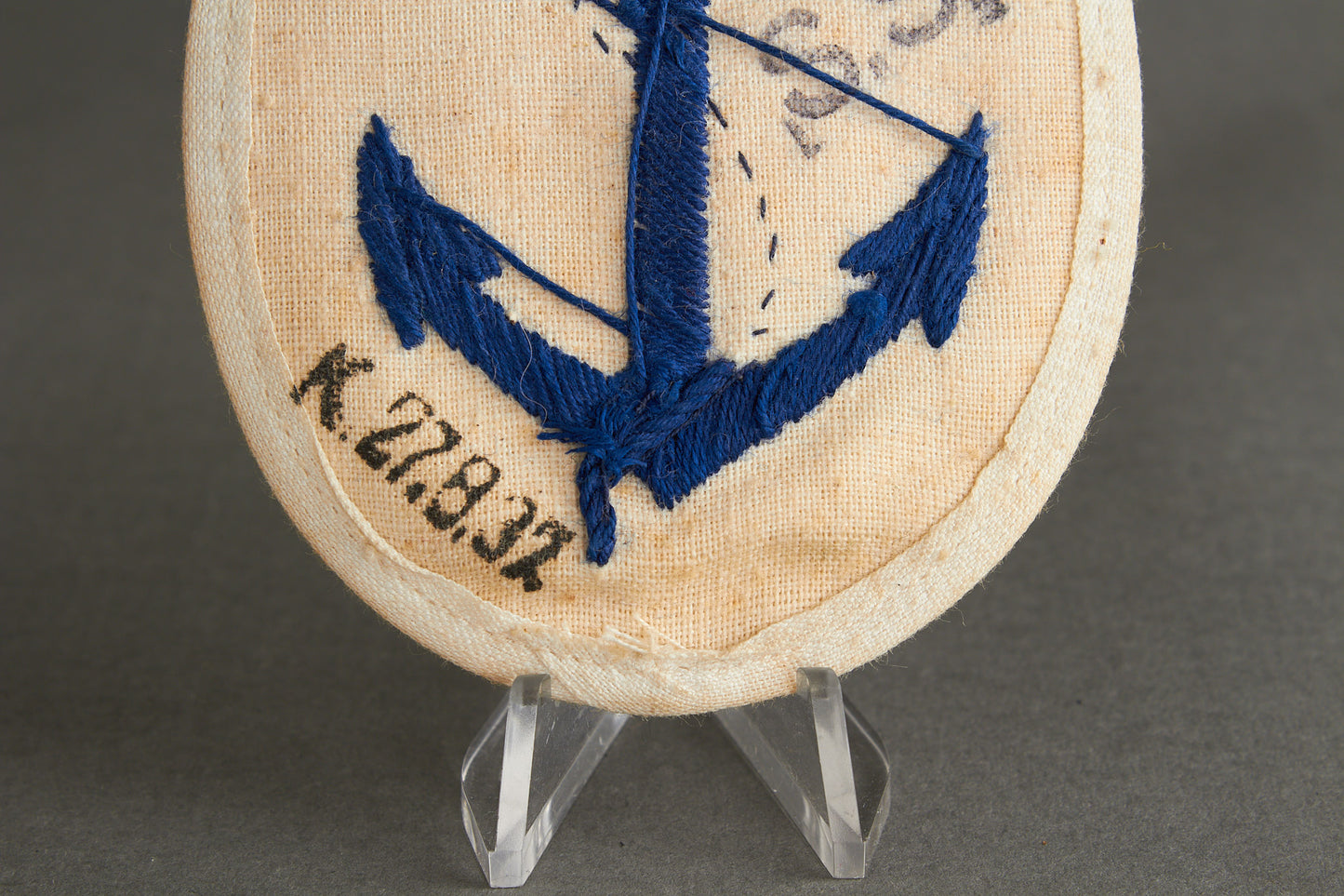 Kriegsmarine "Ärmelabzeichen" Career Sleeve Insignia. Maker Marked. Original