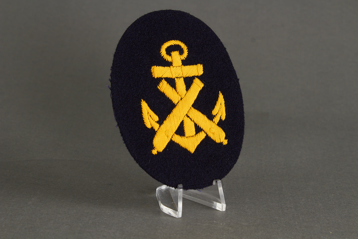 Kriegsmarine "Ärmelabzeichen" Career Sleeve Insignia. Maker Marked. Original