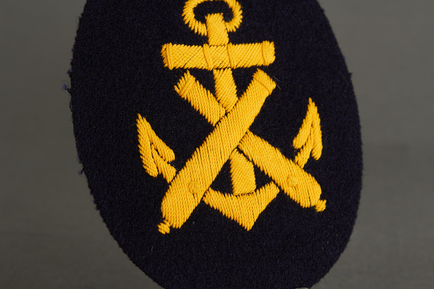 Kriegsmarine "Ärmelabzeichen" Career Sleeve Insignia. Maker Marked. Original