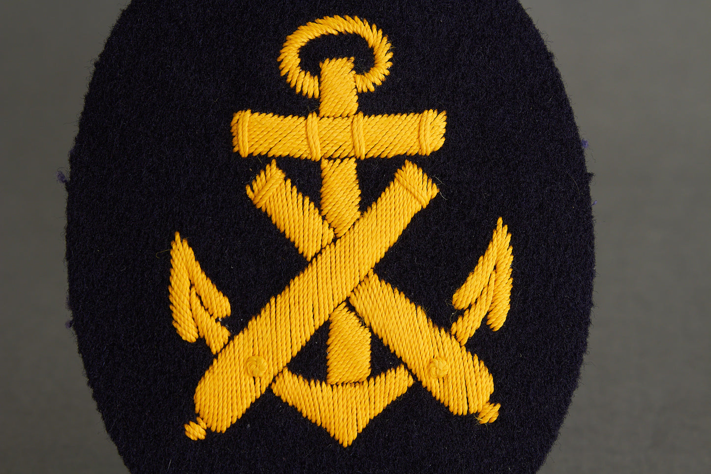 Kriegsmarine "Ärmelabzeichen" Career Sleeve Insignia. Maker Marked. Original