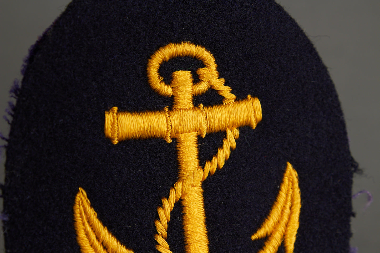 Kriegsmarine "Ärmelabzeichen" Career Sleeve Insignia. Maker marked. Original