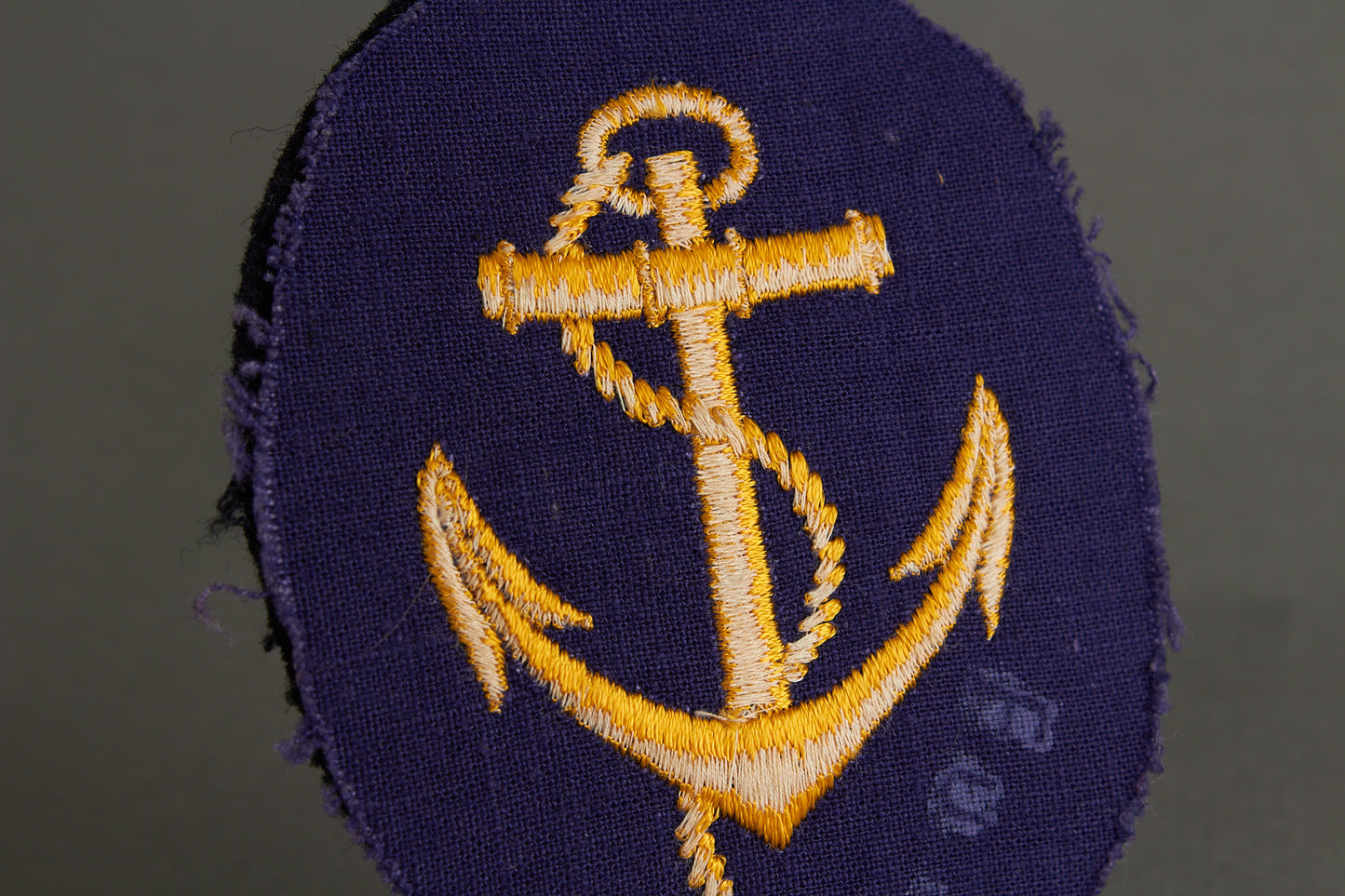 Kriegsmarine "Ärmelabzeichen" Career Sleeve Insignia. Maker marked. Original