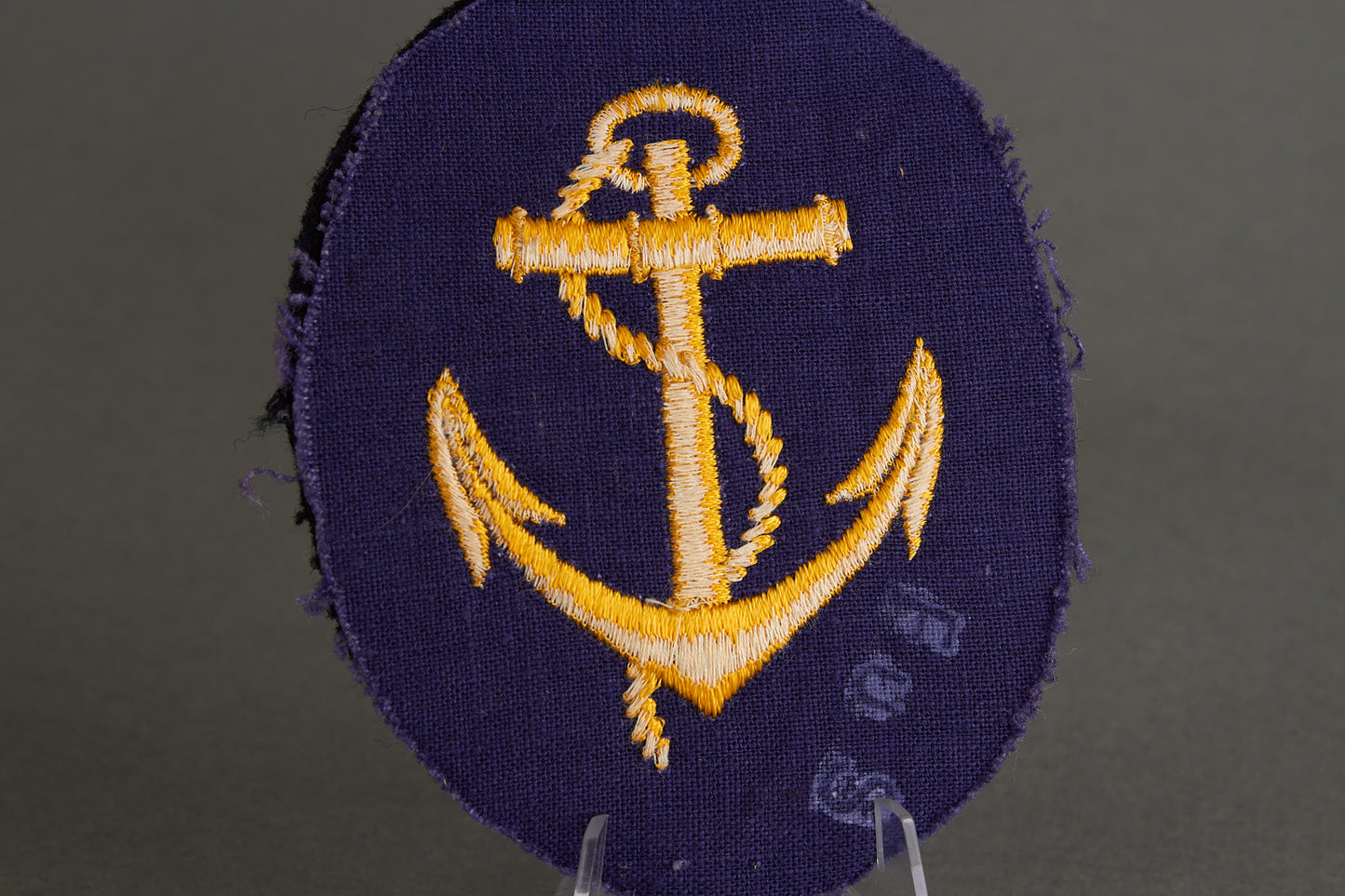 Kriegsmarine "Ärmelabzeichen" Career Sleeve Insignia. Maker marked. Original