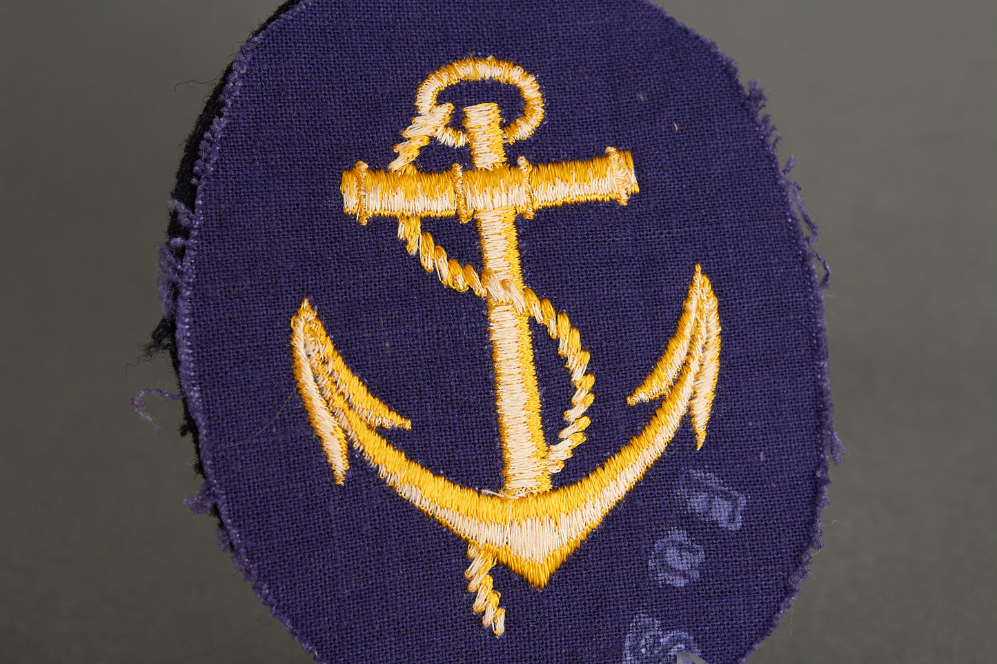 Kriegsmarine "Ärmelabzeichen" Career Sleeve Insignia. Maker marked. Original