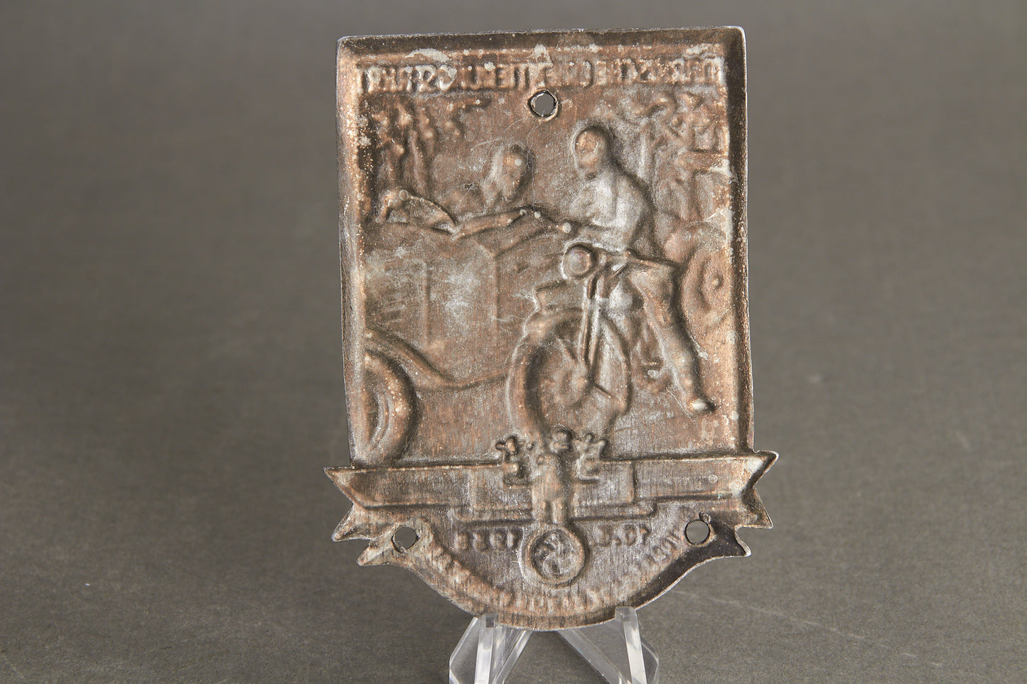 Early NSKK "Plakette" from 1935. Rare. Original.