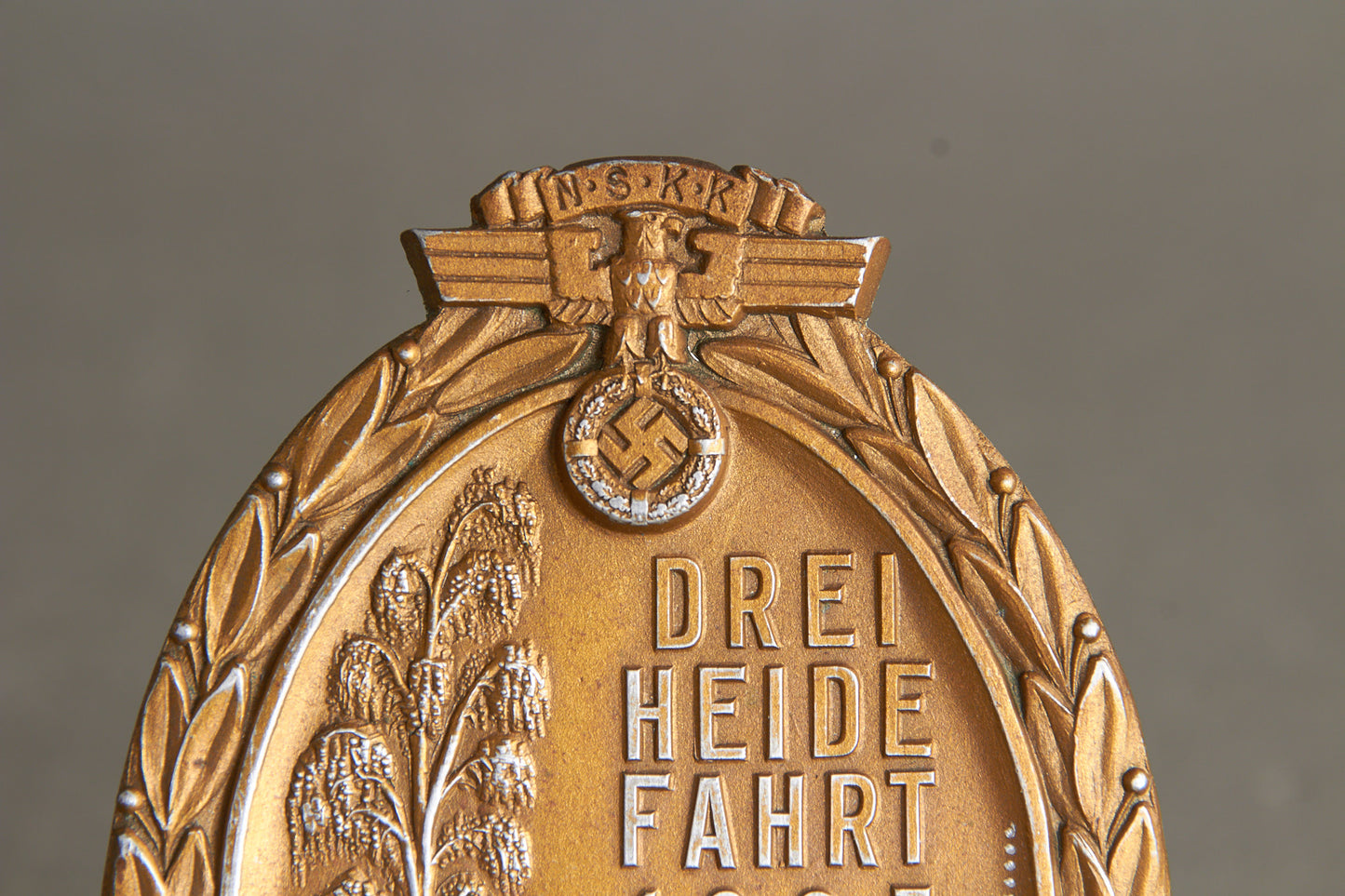Early NSKK "Plakette" from 1937. Rare. Original.