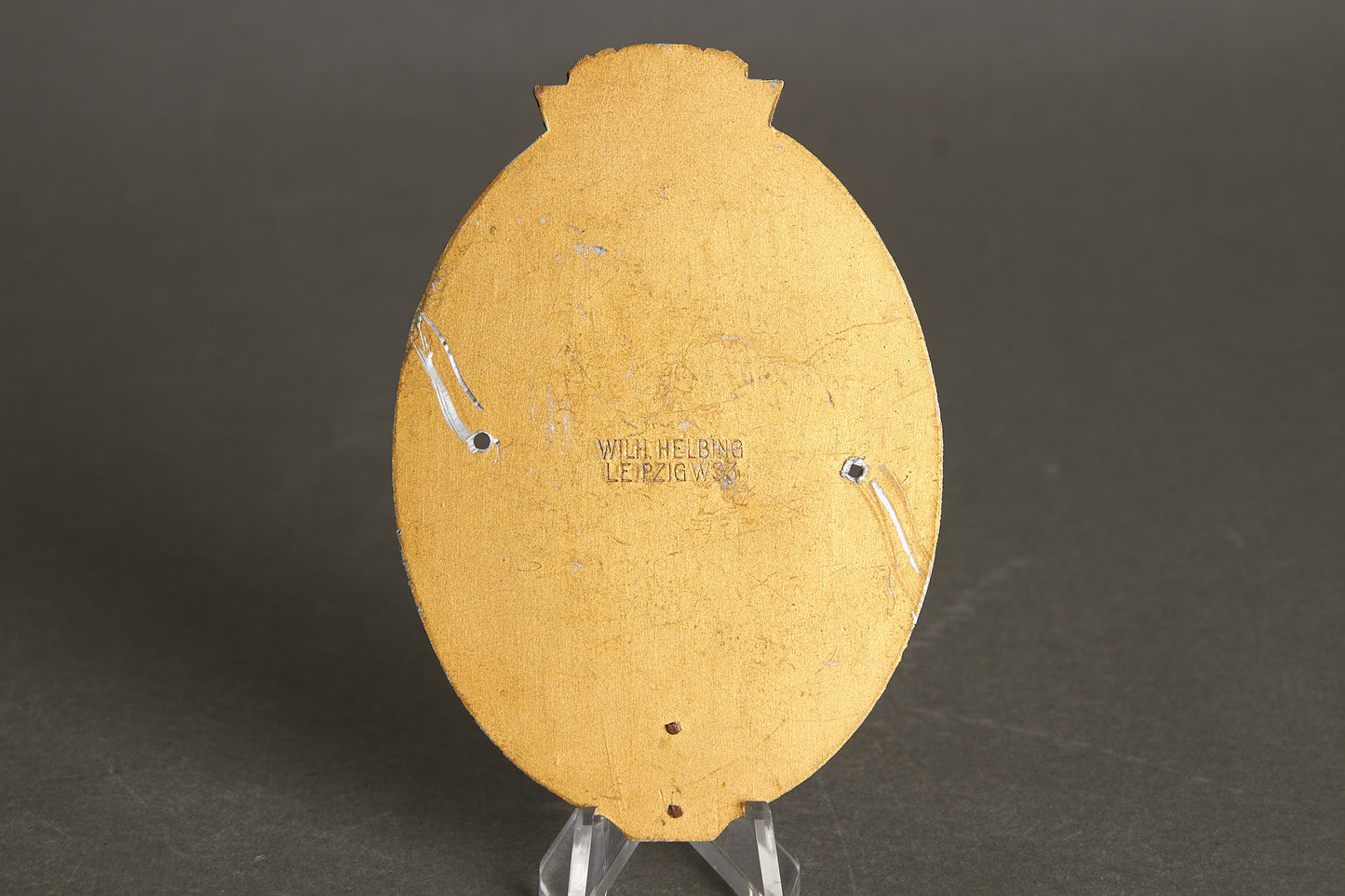 Early NSKK "Plakette" from 1937. Rare. Original.