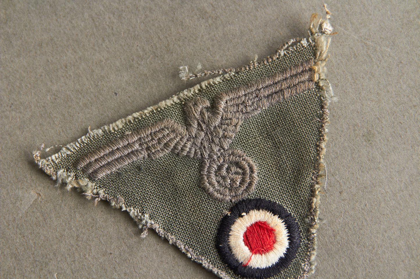 Wehrmacht M43 "Mützen Adler" Cap Eagle. Used. Original.