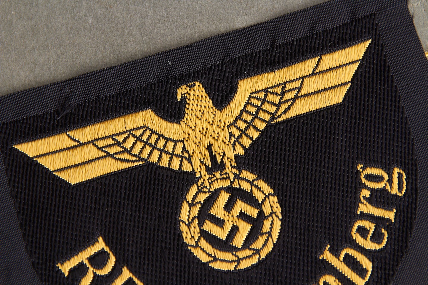 Reichsbahn "RBD Nürnberg" Sleeve Insignia. Original.