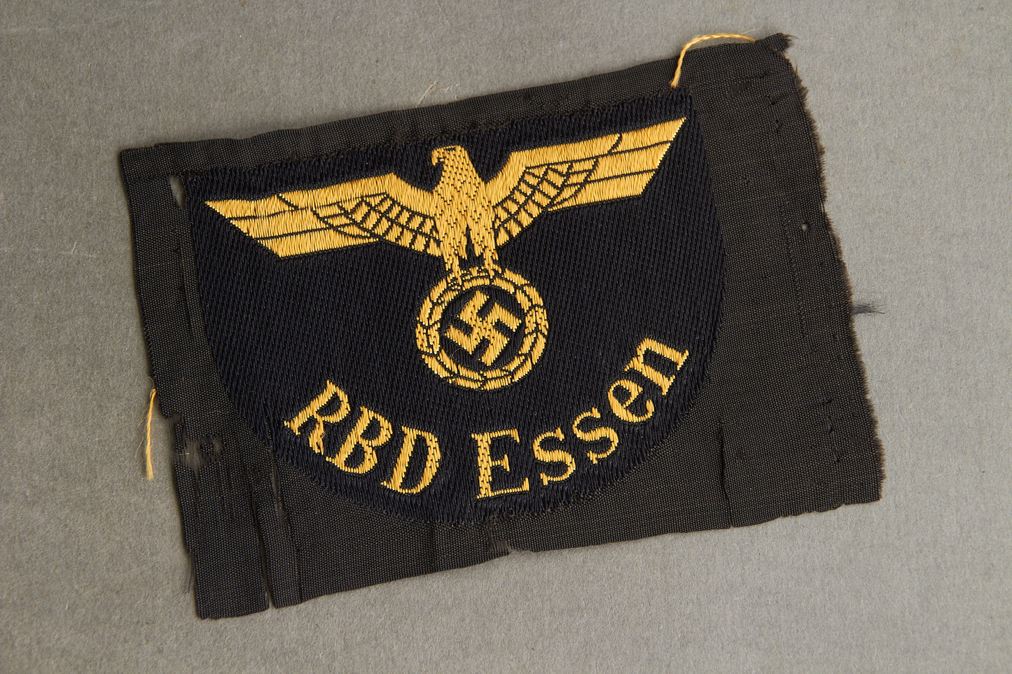 Reichsbahn "RBD Essen" Sleeve Insignia. Original.