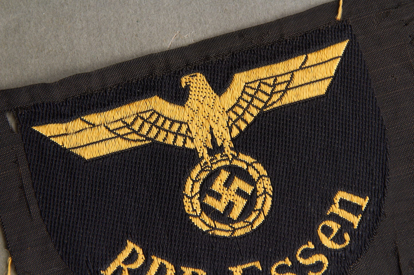 Reichsbahn "RBD Essen" Sleeve Insignia. Original.