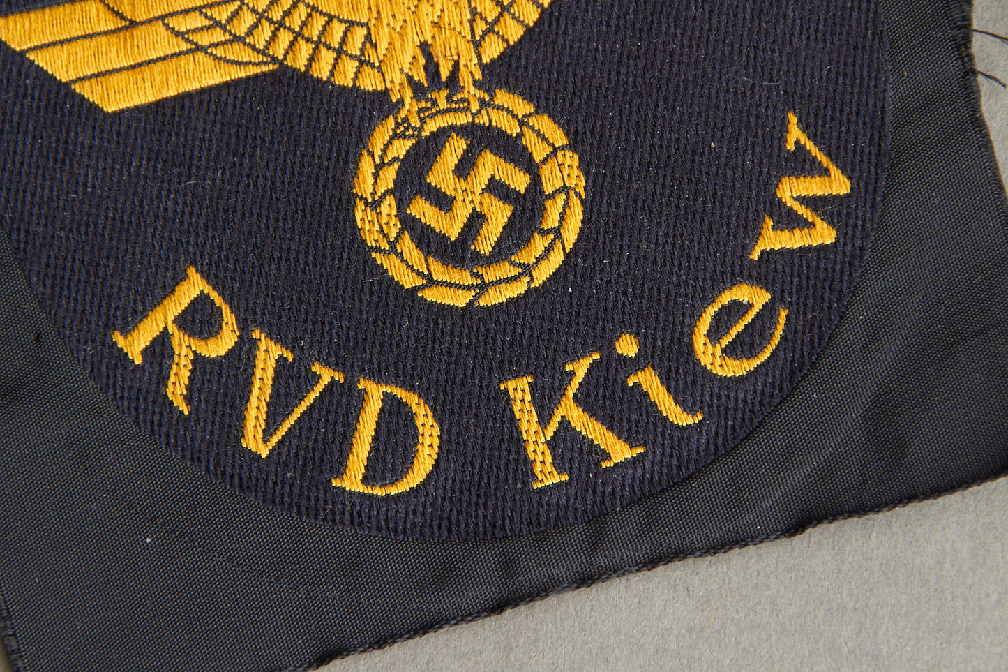 Reichsbahn "RVD Kiew" Sleeve Insignia. Rare. Original.