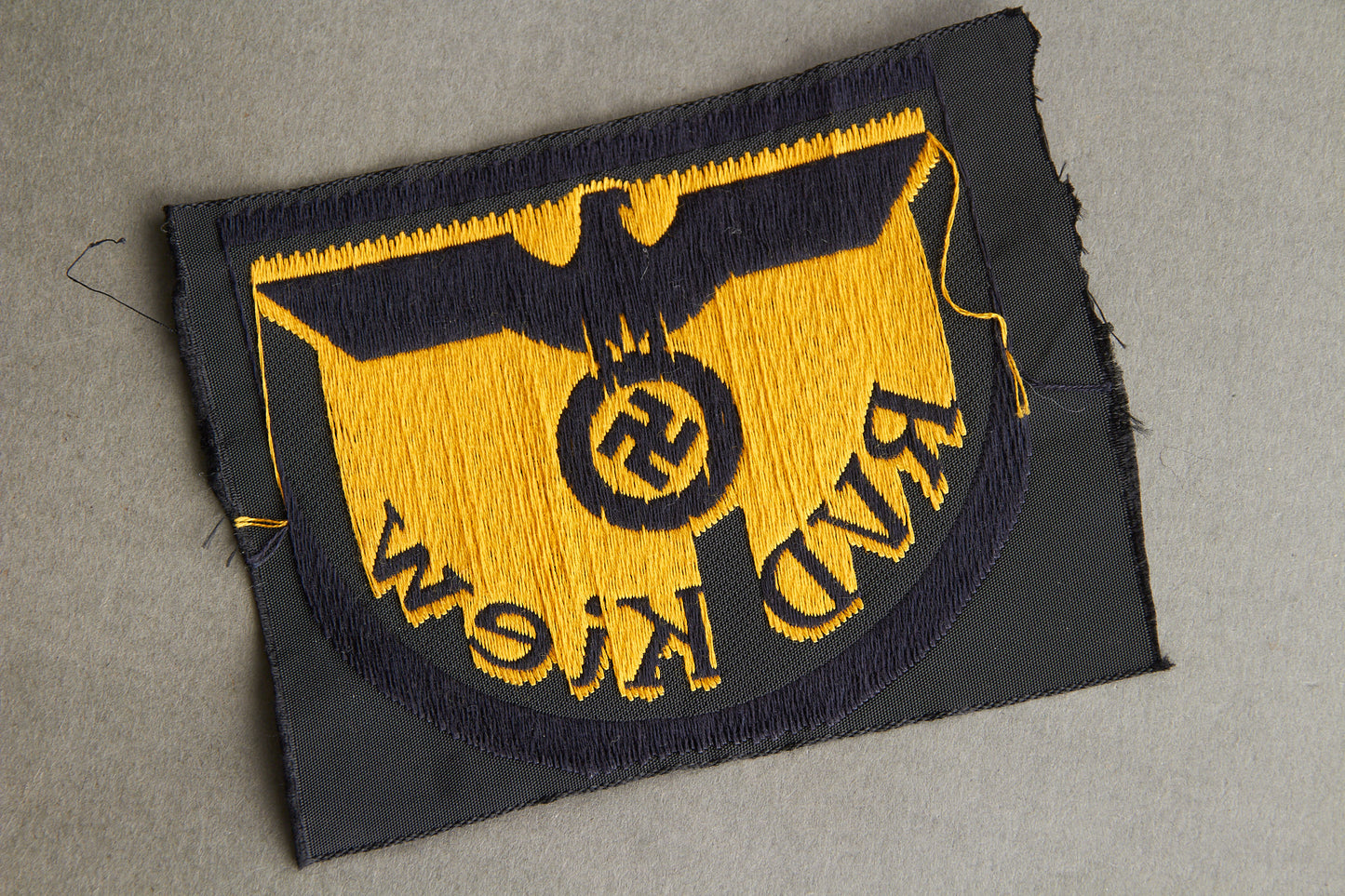 Reichsbahn "RVD Kiew" Sleeve Insignia. Rare. Original.