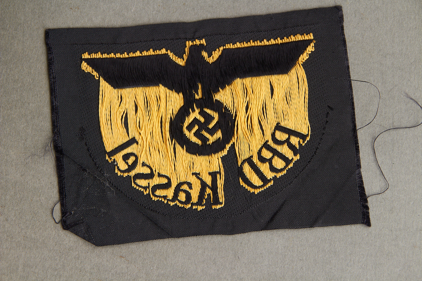 Reichsbahn "RBD Kassel" Sleeve Insignia. Original.
