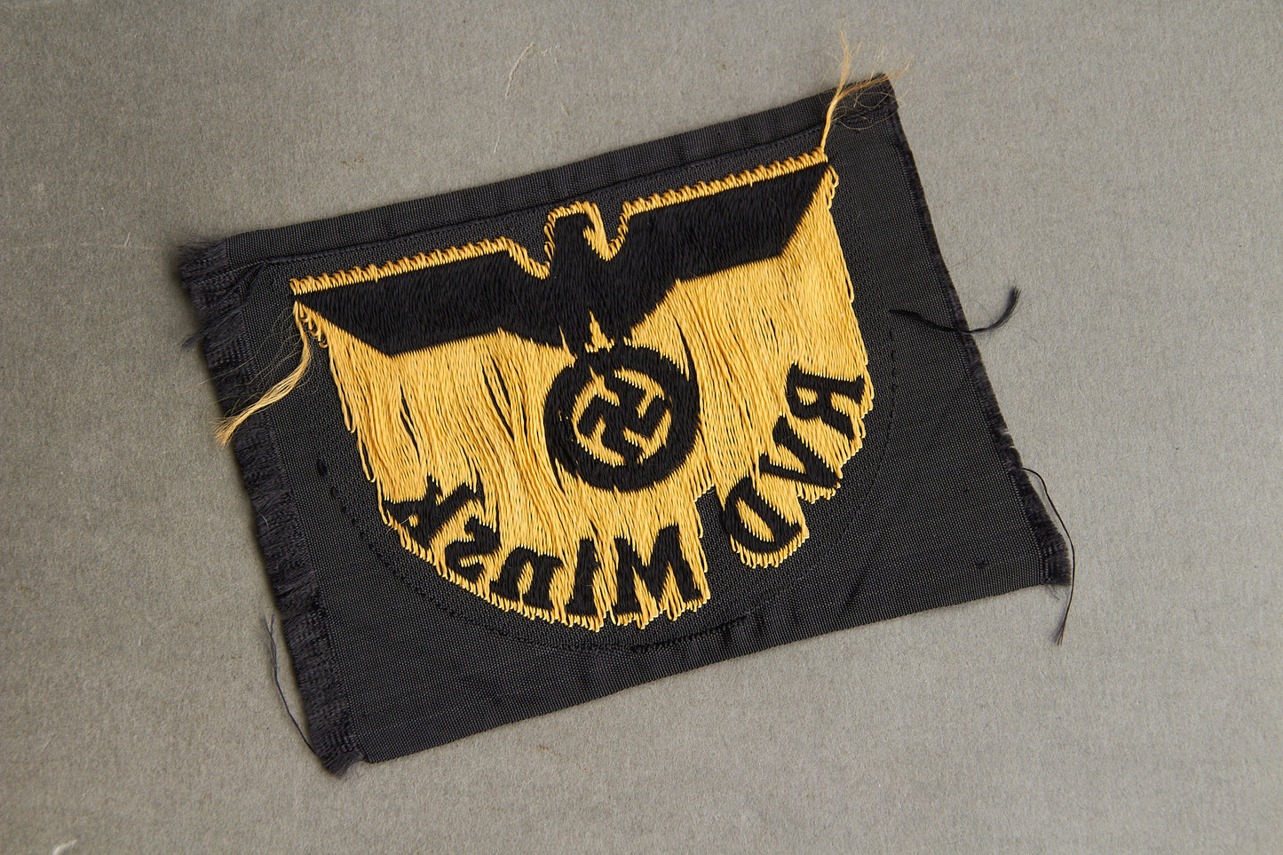 Reichsbahn "RVD Minsk" Sleeve Insignia. Rare. Original.