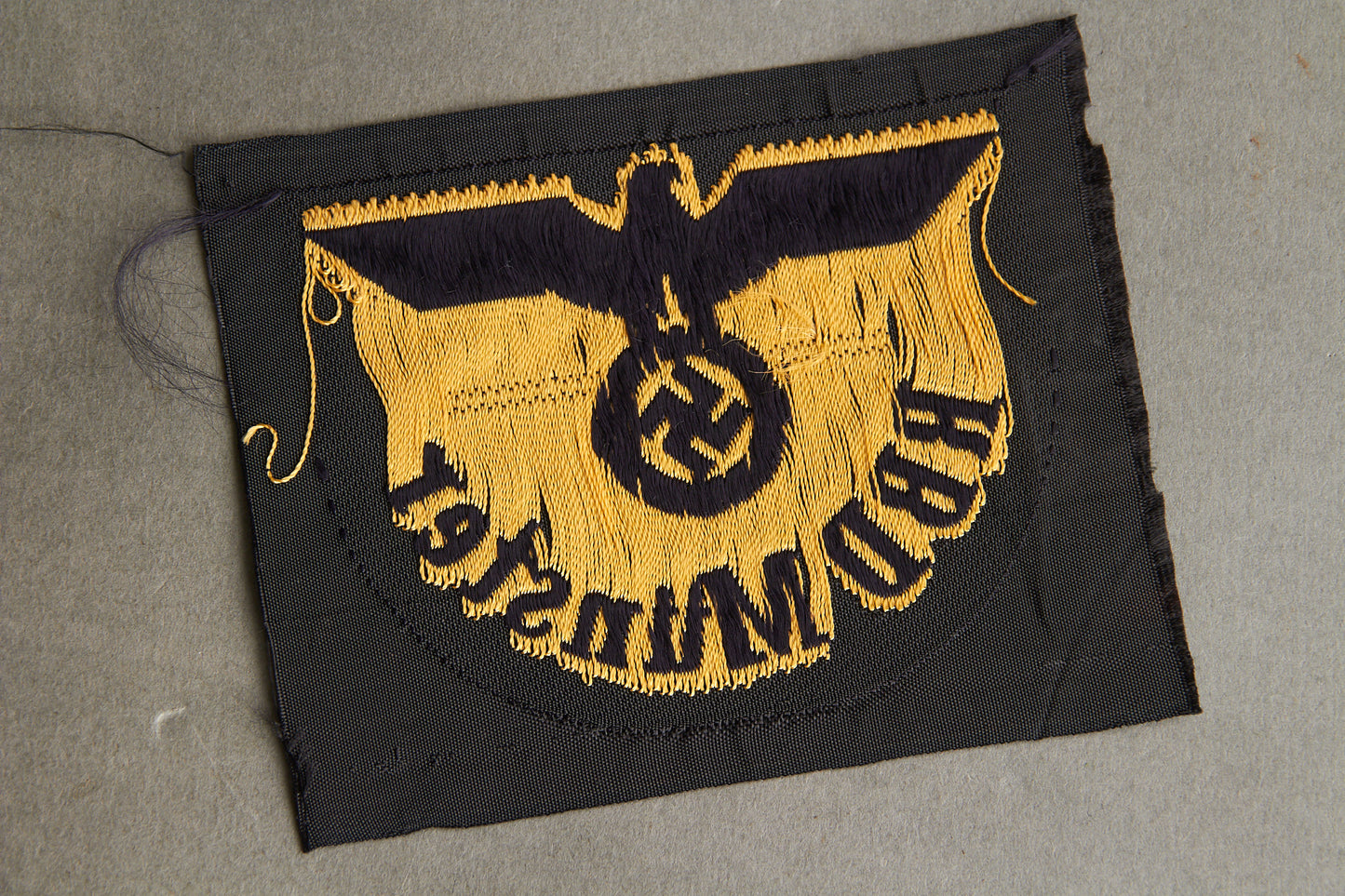 Reichsbahn "RBD Münster" Sleeve Insignia. Original.