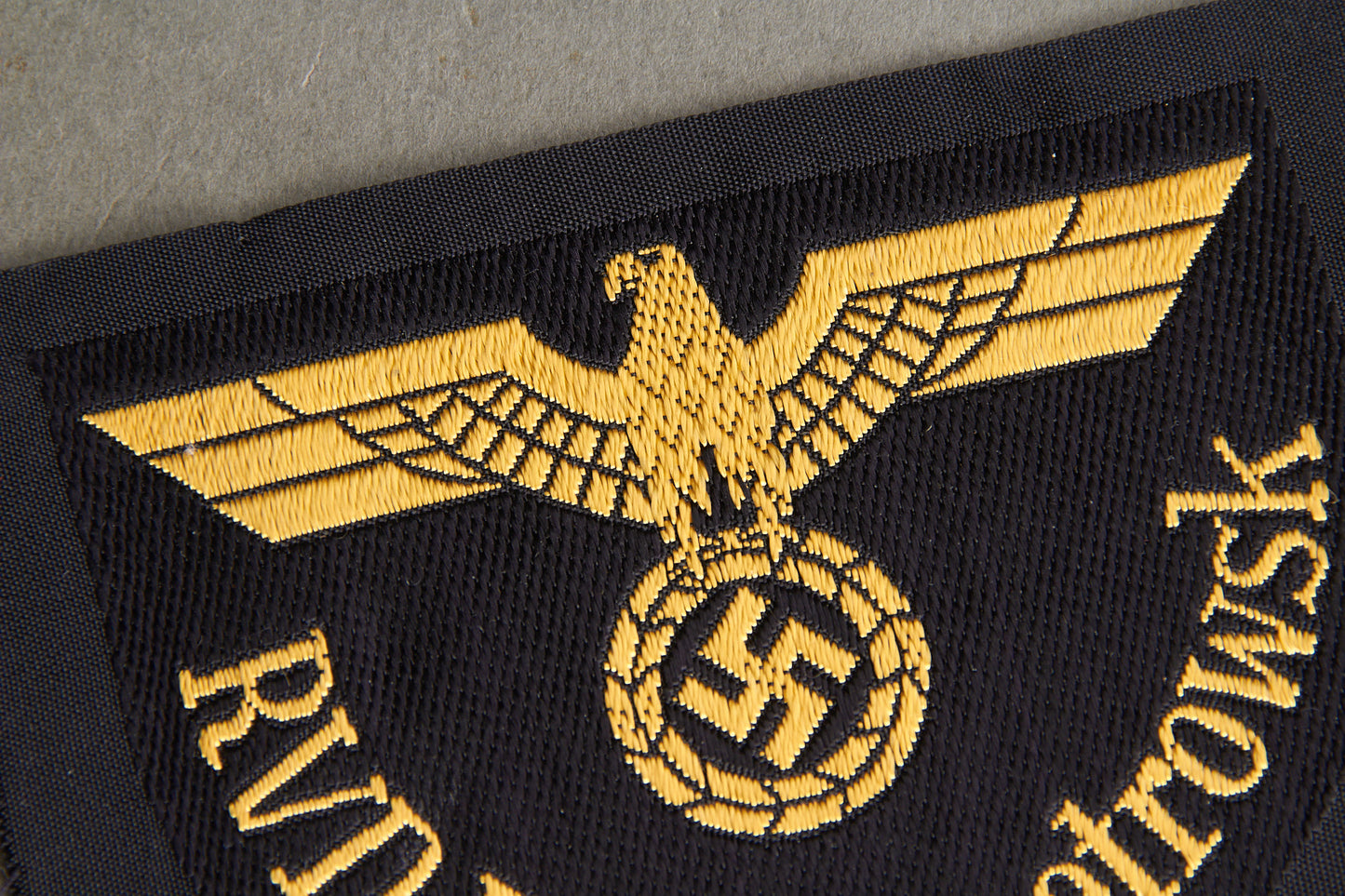 Reichsbahn "RVD Dnjepropetrowsk" Sleeve Insignia. Rare. Original.
