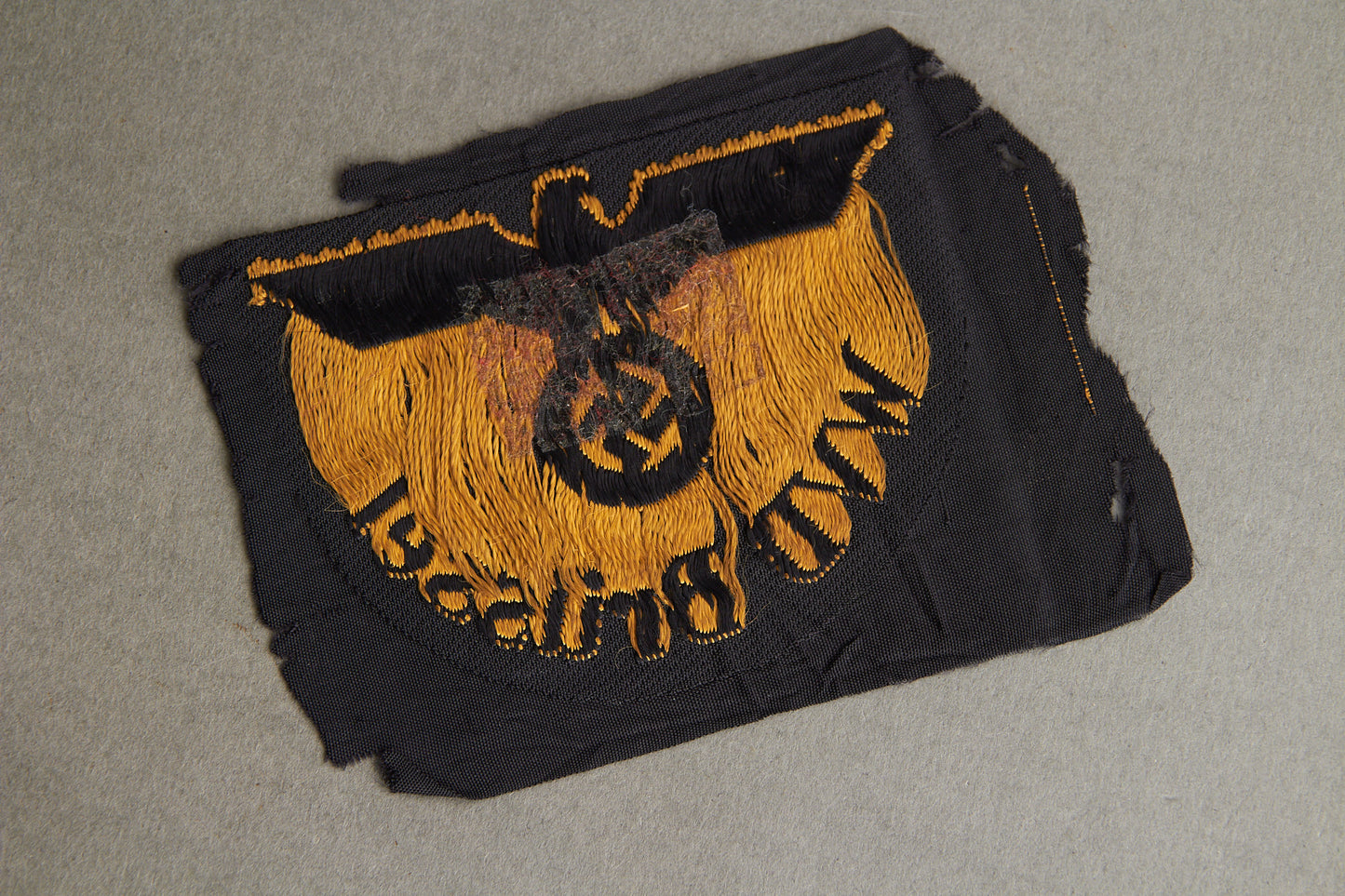 Reichsbahn "WVD Brüssel" Sleeve Insignia. Original.